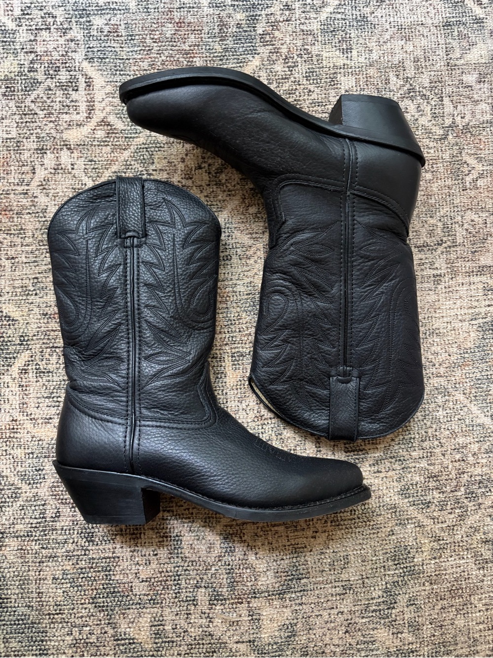 Women’s Black Durango Leather Boots